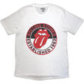 The Rolling Stones Est. 1962 White L Ženske Košulja