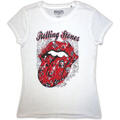 The Rolling Stones Tattoo Flash White L Damen T-Shirt