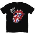 The Rolling Stones Vintage British Tongue Black M Camiseta de manga corta