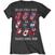 T-shirt The Rolling Stones Voodoo Lounge Tongues Charcoal Grey 2XL Feminino T-shirt