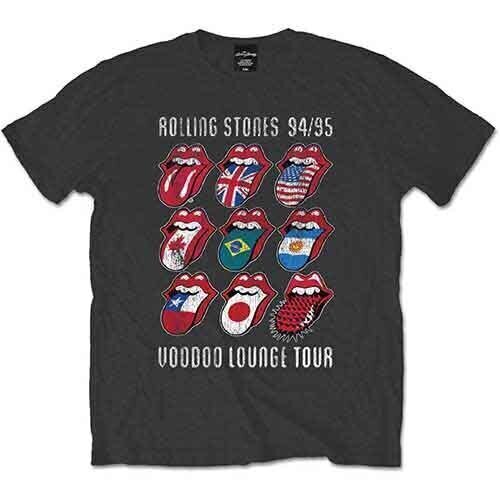 Košulja The Rolling Stones Voodoo Lounge Tongues Charcoal Grey S Košulja