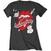 T-Shirt The Rolling Stones Vintage Tattoo Charcoal Grey 2XL Ladies T-Shirt