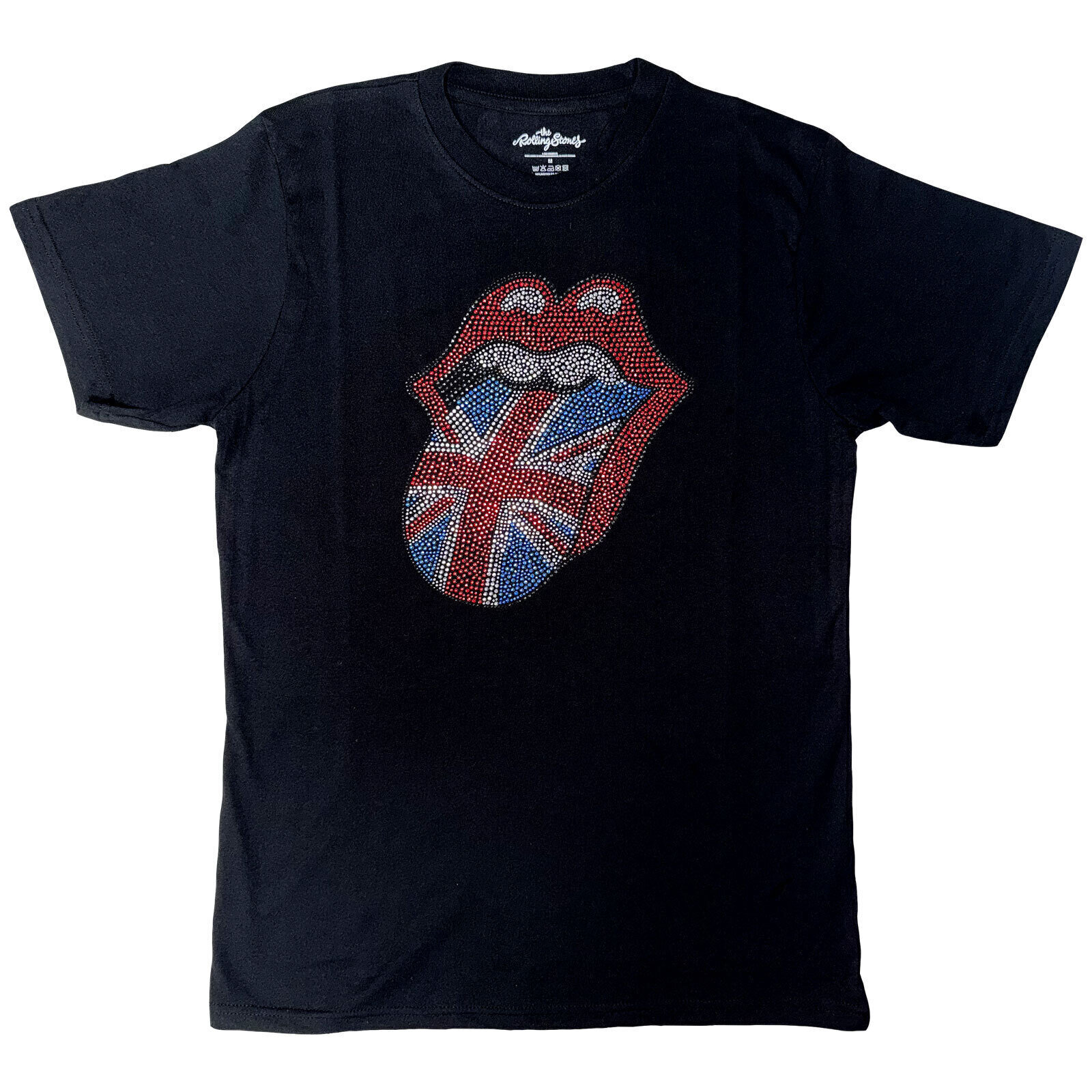 Košulja The Rolling Stones Classic UK (Embellished) Black M Košulja