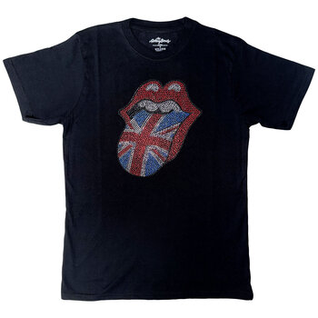 T-shirt The Rolling Stones Classic UK (Embellished) Black XL T-shirt - 1