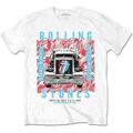 The Rolling Stones Steel Wheels White M Skjorta
