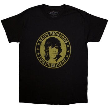 T-shirt The Rolling Stones Keith for President Black L T-shirt - 1