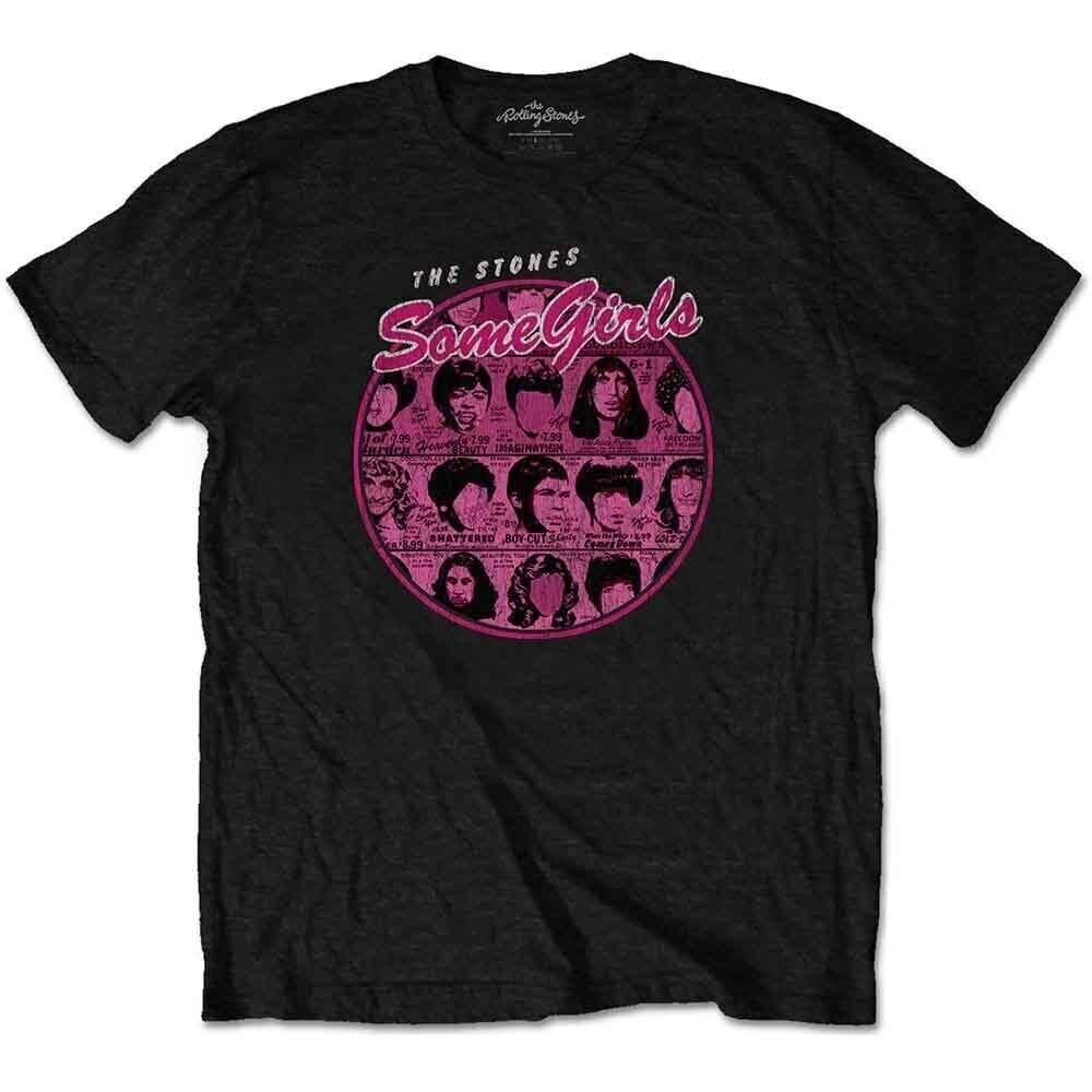 Ing The Rolling Stones Some Girls Circle Version 1 Black 2XL Ing