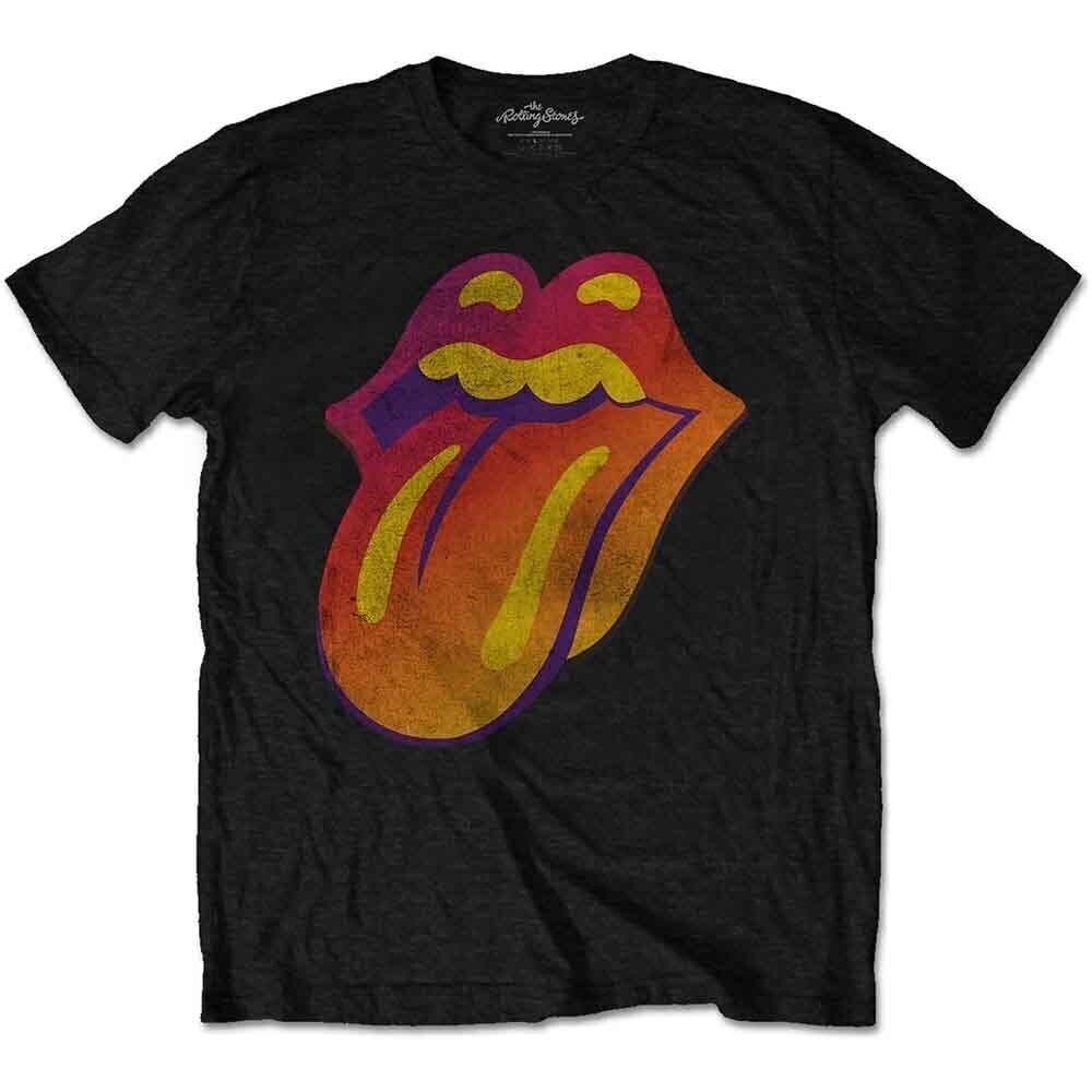 T-shirt The Rolling Stones Ghost Town Distressed (Back Print) Black L T-shirt