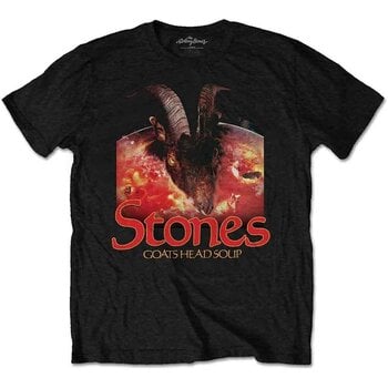 T-shirt The Rolling Stones Goats Head Soup with Logo Black XL T-shirt - 1