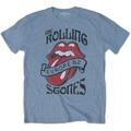 The Rolling Stones Europe '82 Tour Stone Blue L T-särk