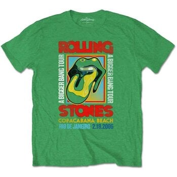 T-shirt The Rolling Stones Copacabana Green Irish Green XL T-shirt - 1