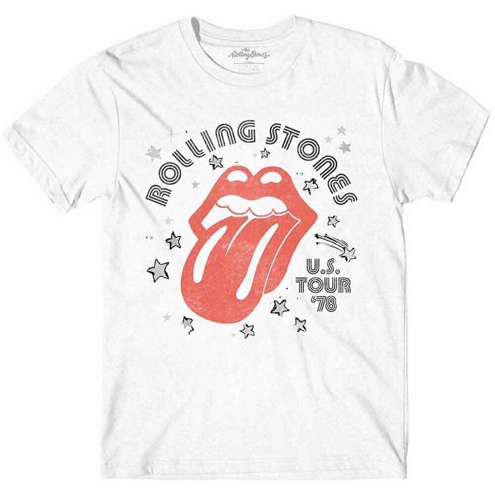 T-Shirt The Rolling Stones Aero Tongue White S T-Shirt