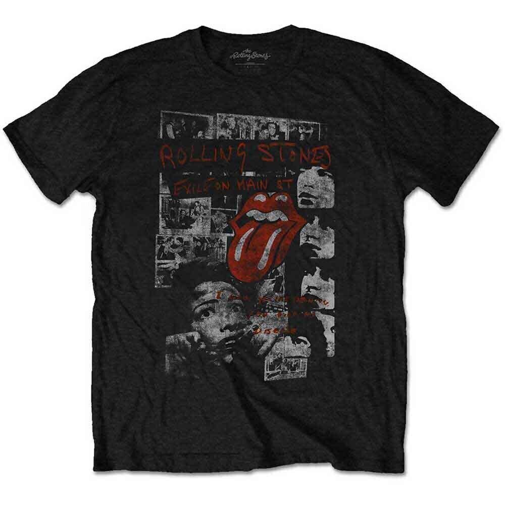 Košulja The Rolling Stones Elite Faded Black S Košulja