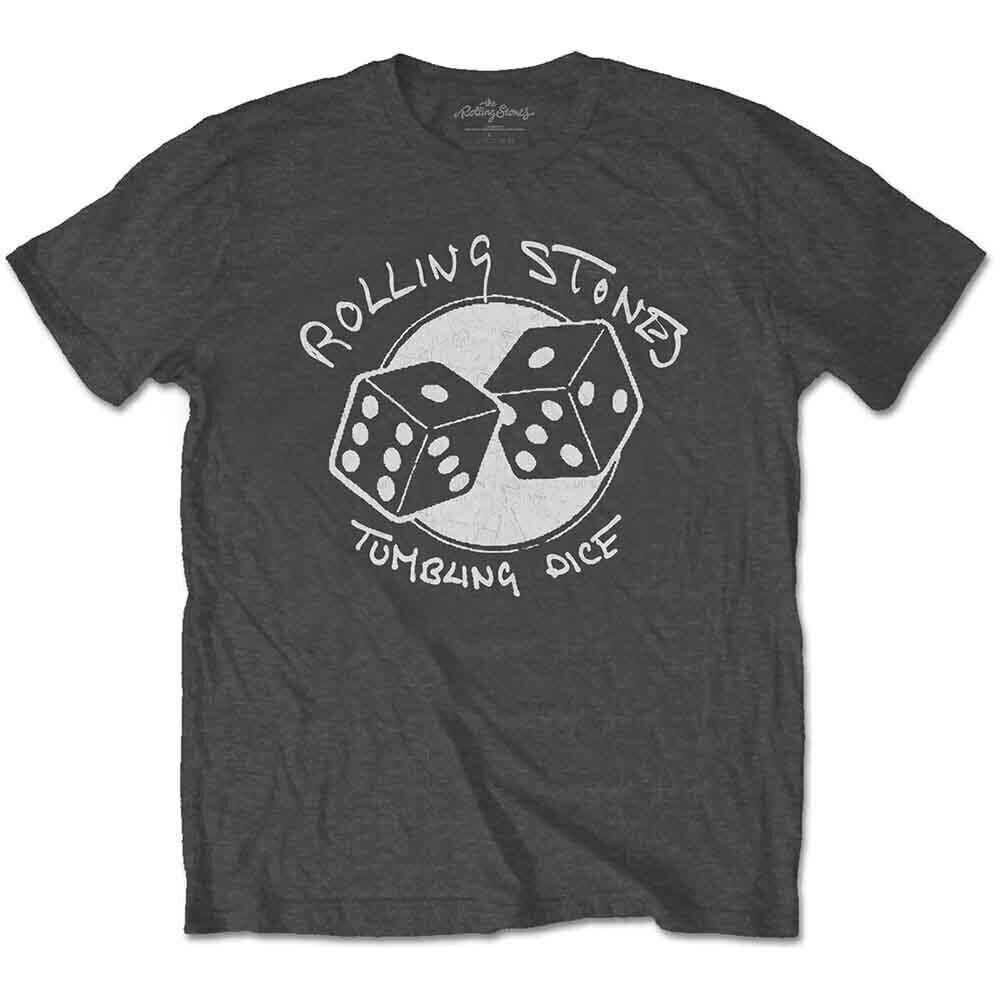 T-shirt The Rolling Stones Tumbling Dice Charcoal Grey 2XL T-shirt
