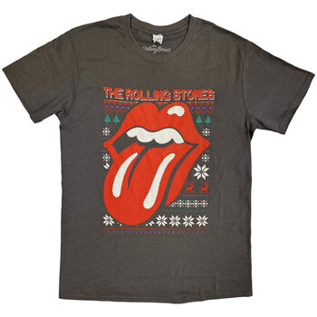 Košulja The Rolling Stones Cosmic Christmas Charcoal Grey L Košulja - 1