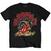 Skjorte The Rolling Stones Tattoo You Blue Flames Black XL Skjorte