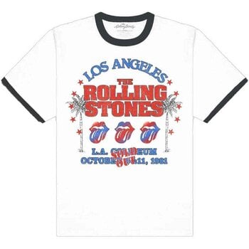 Košulja The Rolling Stones American LA Tour (Ringer) White S Košulja - 1