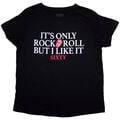 The Rolling Stones Sixty It's only R&R but I like it (Foiled) Black M Γυναικείο Πουκάμισο