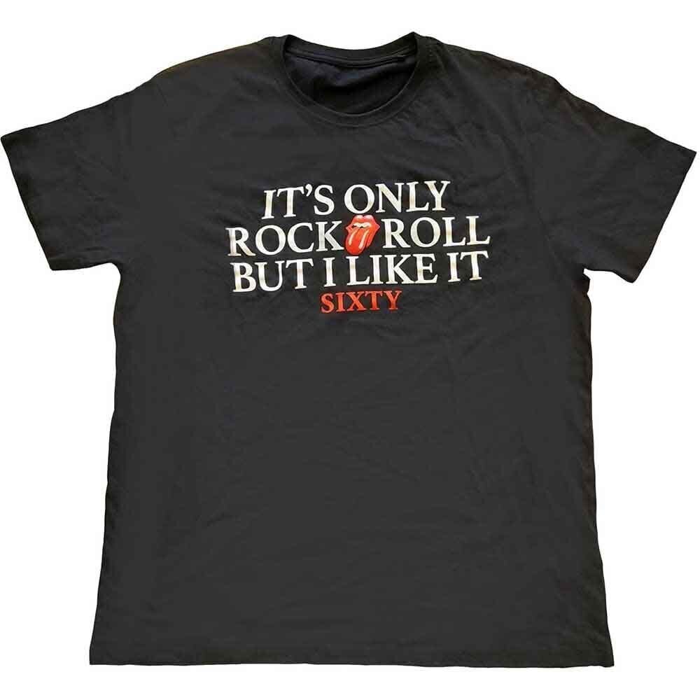 Tricou The Rolling Stones Sixty It's only R&R but I like it (Foiled) Black M Tricou