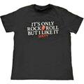 The Rolling Stones Sixty It's only R&R but I like it (Foiled) Black XL T-särk