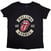 Skjorte The Rolling Stones Sixty Biker Tongue (Suede Flock Print) Black XL Dame Skjorte