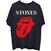 T-Shirt The Rolling Stones Sixty Classic Vintage Solid Tongue Black L T-Shirt