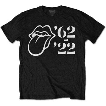 T-Shirt The Rolling Stones Sixty Outline '62 - '22 Black L T-Shirt - 1