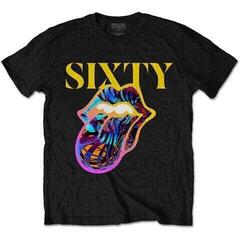 T-shirt The Rolling Stones Sixty Cyberdelic Tongue (Back Print) Black M T-shirt