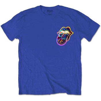 T-shirt The Rolling Stones Sixty Gradient Text (Back Print) Royal Blue XL T-shirt - 1