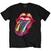 Tricou The Rolling Stones Sixty Brushstroke Tongue Black M Tricou