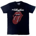 The Rolling Stones Logo & Tongue (Embellished) Black 2XL Camiseta de manga corta