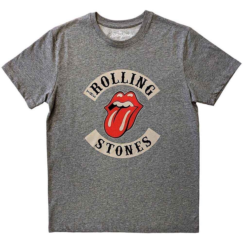 Košulja The Rolling Stones Biker Tongue Grey XL Košulja
