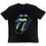 T-Shirt The Rolling Stones Distorted Tongue (Back Print) Black L T-Shirt
