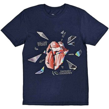 T-shirt The Rolling Stones Hackney Diamonds Explosion Navy Blue XL T-shirt - 1
