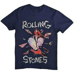 T-shirt The Rolling Stones Hackney Diamonds Heart Navy Blue XL T-shirt