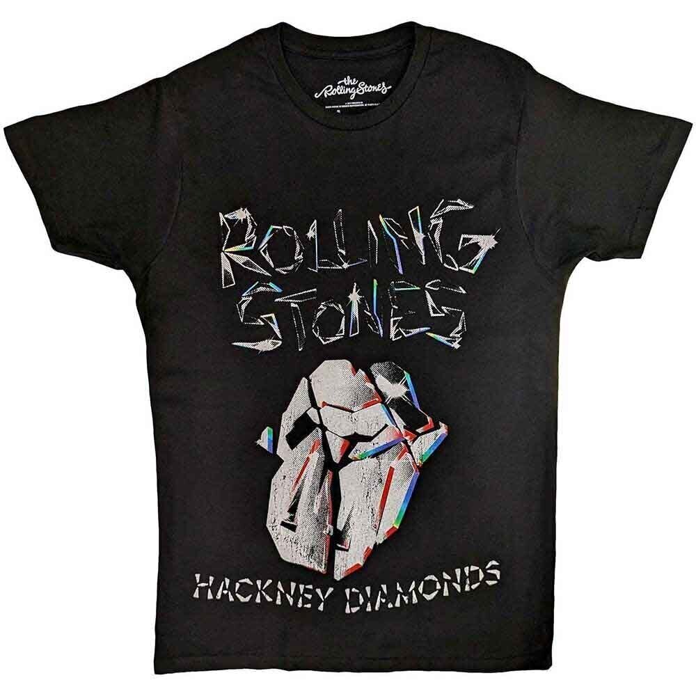 Košulja The Rolling Stones Hackney Diamonds Faded Logo Black S Košulja