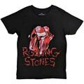 The Rolling Stones Hackney Diamonds Cracked Glass Tongue Black L T-Shirt