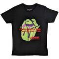 The Rolling Stones Hackney Diamonds Neon Tongue Black M Shirt