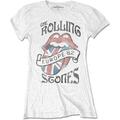 The Rolling Stones Europe 82 White L Γυναικείο Πουκάμισο