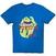 T-shirt The Rolling Stones Hackney Diamonds Neon Tongue Blue L T-shirt