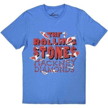 T-Shirt The Rolling Stones Hackney Diamonds Shatter Blue 2XL T-Shirt - 1