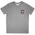 T-shirt The Rolling Stones Mini Tour '78 Logo Grey L T-shirt