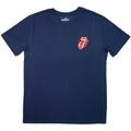 The Rolling Stones Mini Classic Tongue Denim Blue XL Košulja