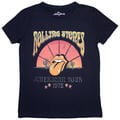 The Rolling Stones Desert '72 Navy Blue S Feminino T-shirt