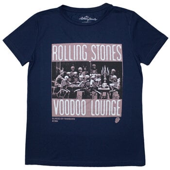 T-shirt The Rolling Stones Voodoo Skulls Denim Blue XL Feminino T-shirt - 1