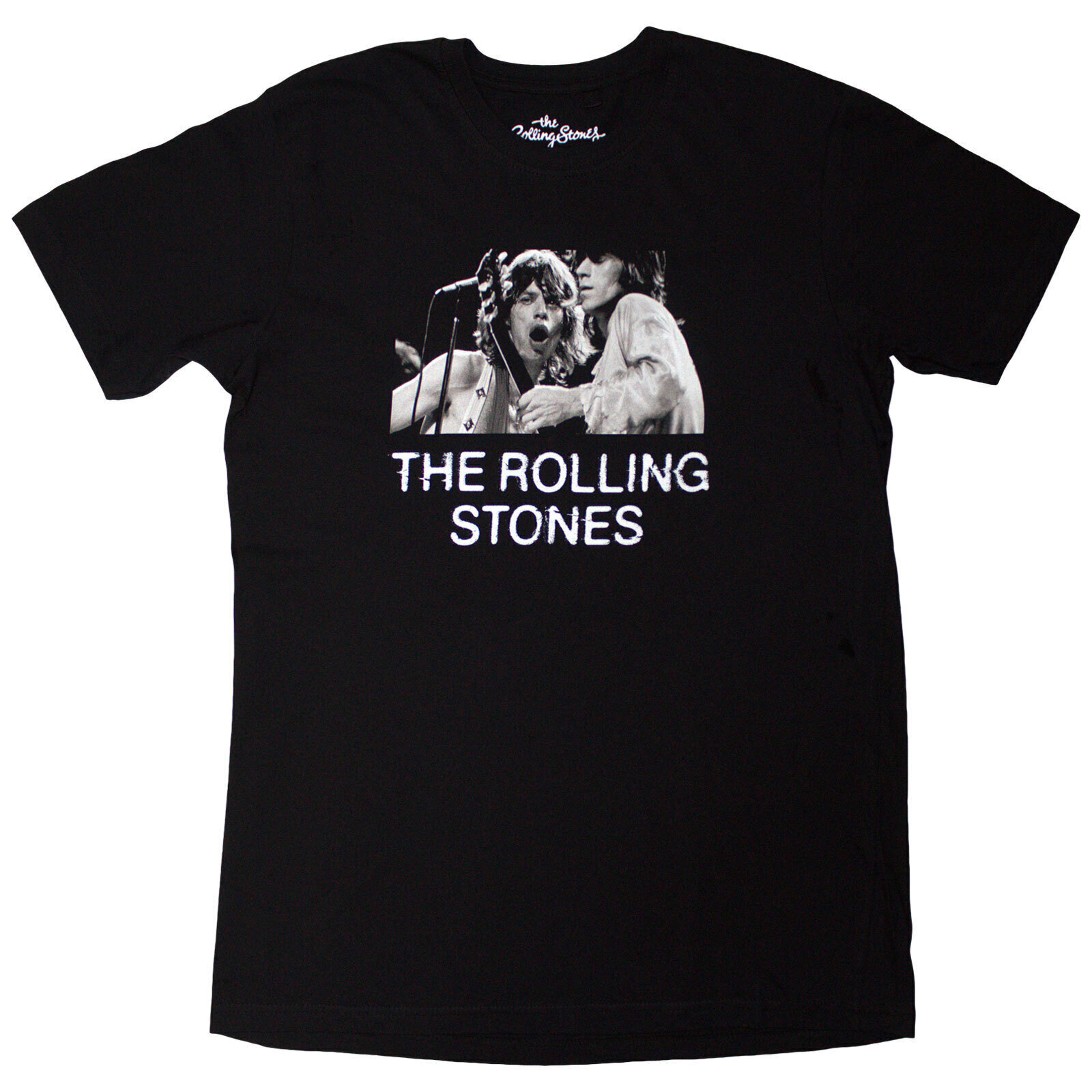 T-shirt The Rolling Stones Tour '72 (Back Print) Black 2XL T-shirt