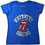 Camiseta de manga corta The Rolling Stones Tour '78 Blue S De mujer Camiseta de manga corta