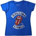 The Rolling Stones Tour '78 Blue M Ladies T-Shirt