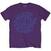 T-shirt The Rolling Stones Vintage 70s Logo Purple 2XL T-shirt