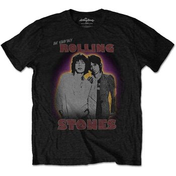 T-shirt The Rolling Stones Mick & Keith Black XL T-shirt - 1